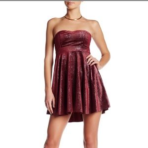 Shattered velvet mini dress By Free People